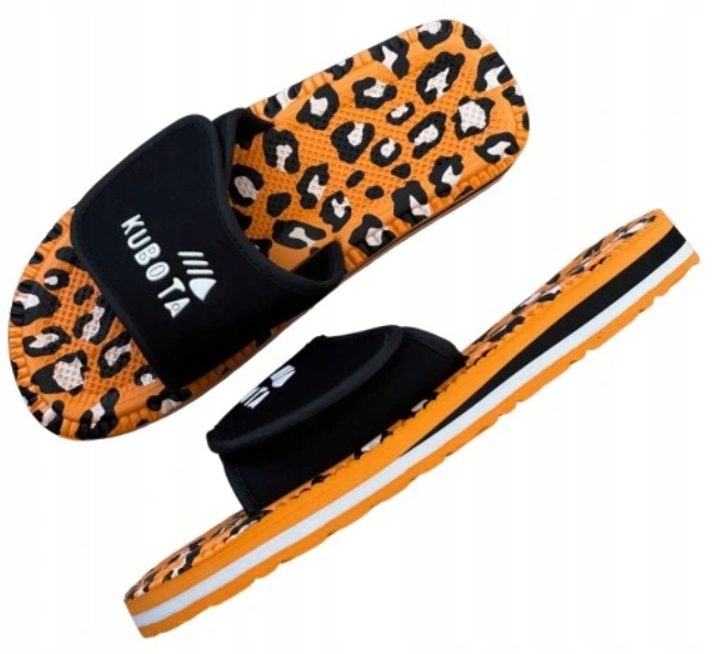 KUBOTA KULTOWE LEKKIE KLAPKI DO DOMU NA BASEN PLAŻĘ ZAPINANE NA RZEP r.39