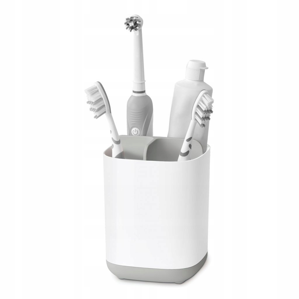 Pojemnik Joseph Joseph EasyStore na szczoteczki do zębów mały szary 70509 Linia EASYSTORE