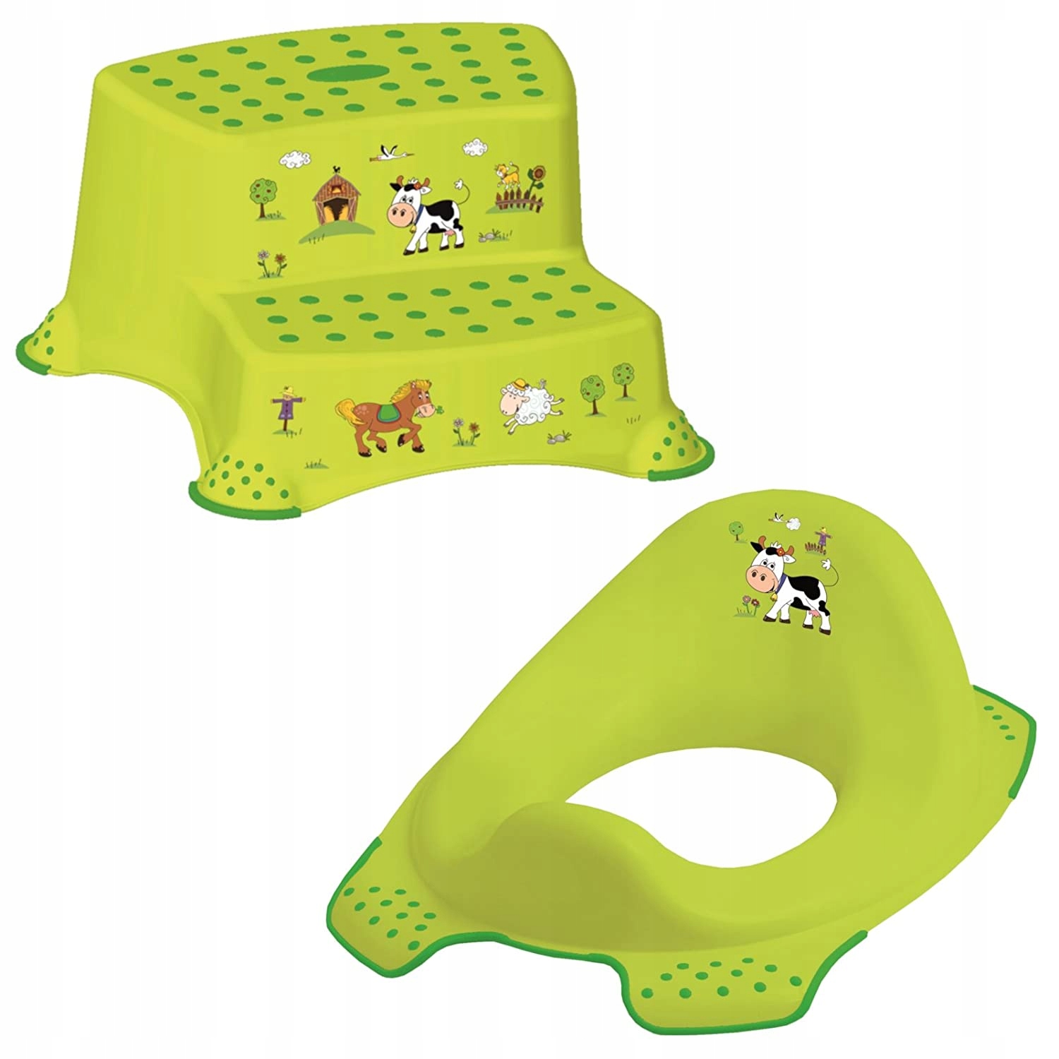 PODEST DZIECIĘCY DWUSTOPNIOWY + NAKŁADKA SEDESOWA