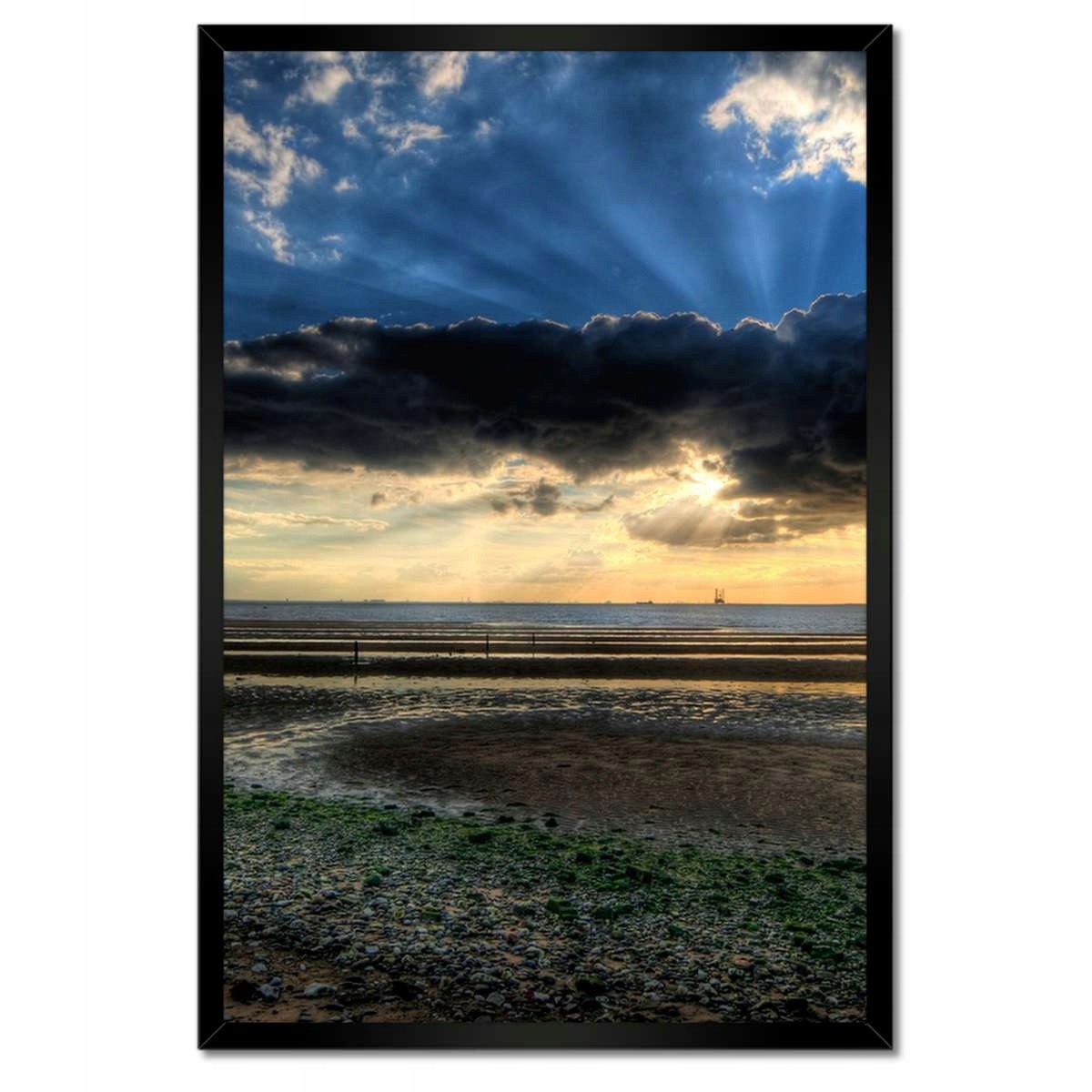 Plakáty v rámu 40x60 Přímořská pláž