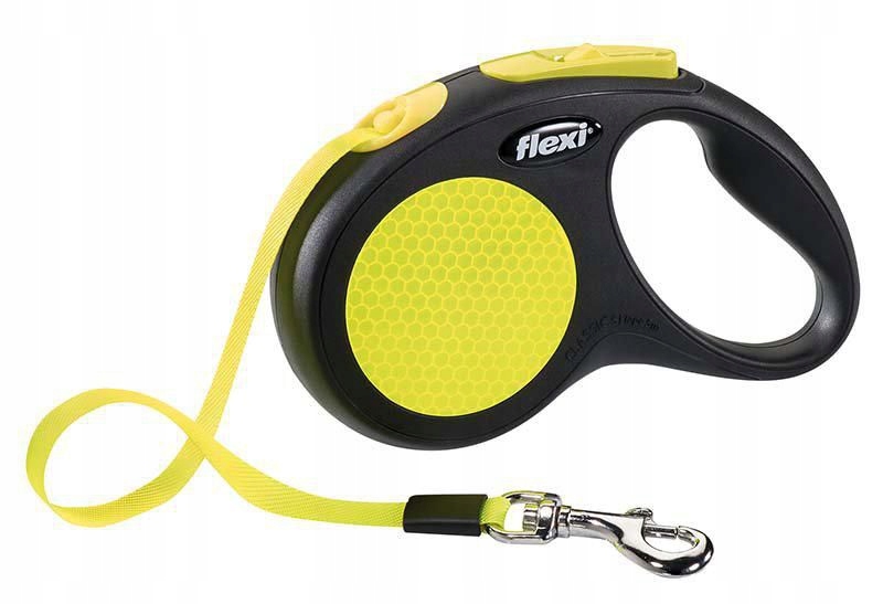 Levně Flexi Novinka Neon S 5M Páska Neon Max 15KG