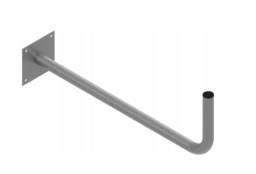 Uchwyt antenowy anteny satelitarnej Nierdzewny 800/250 mocowanie wspornik