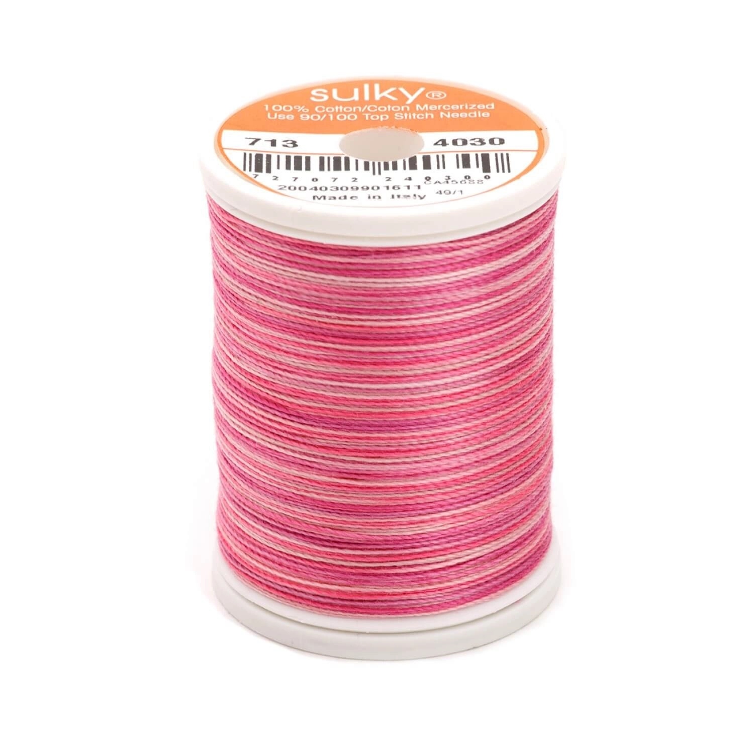 Nici do pikowania 12wt bawełniane Vintage Rose róż