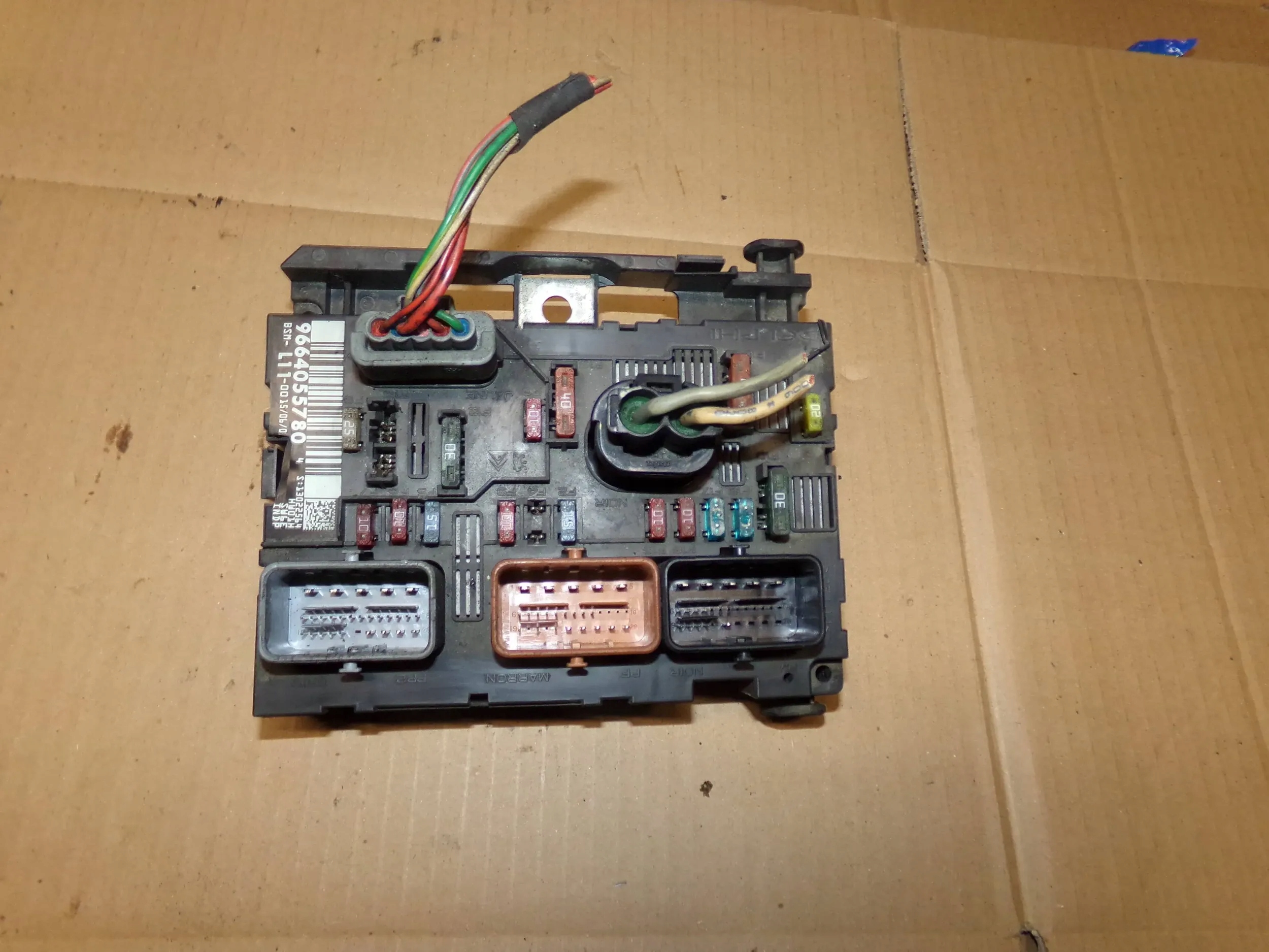 MODUŁ BSM 9664055780 CITROEN PEUGEOT 307