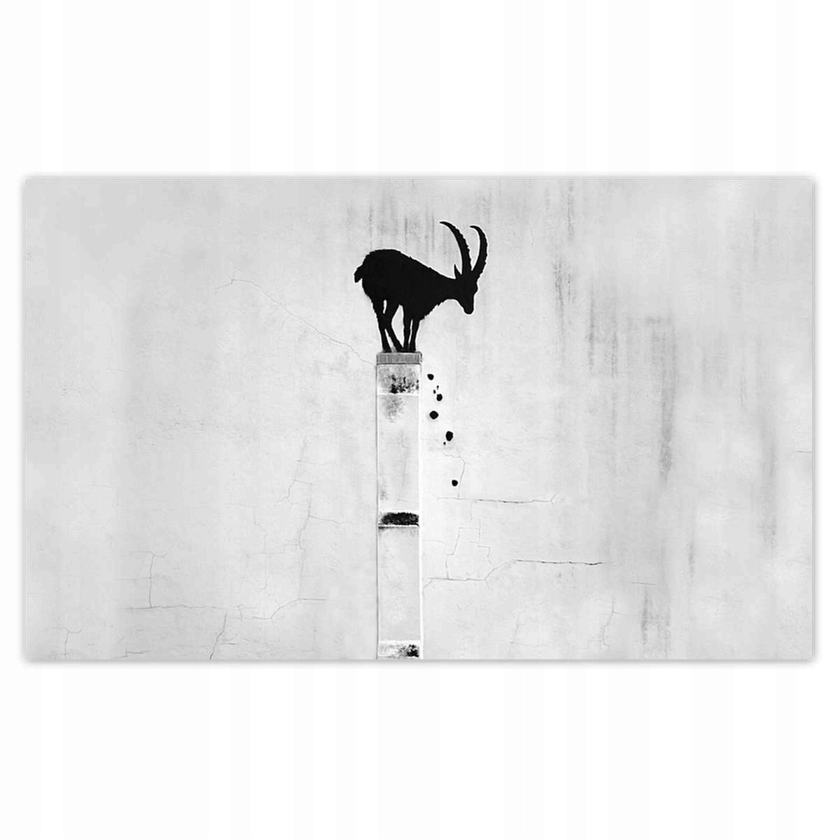 Fototapety 416x254 Kozica Banksy Gazela horská Bez soukromí Mural
