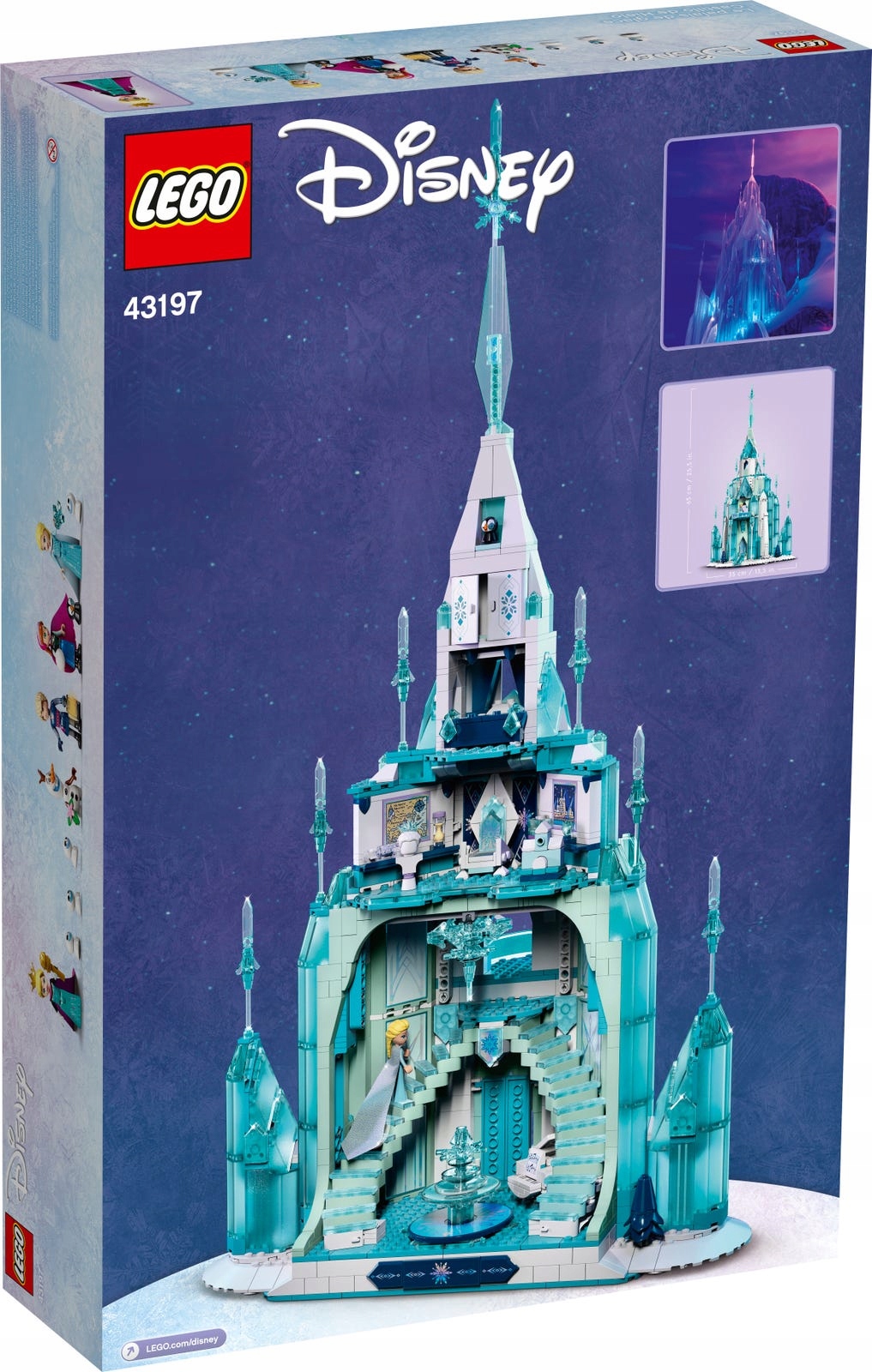 LEGO Disney 43197 Lodowy zamek PRINCESS Bohater Kraina Lodu