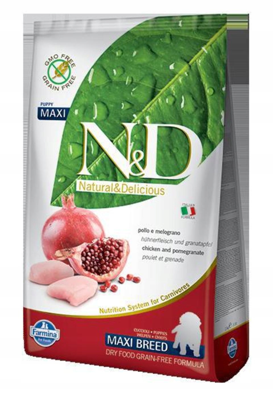Levně Krmivo pro psy Farmina N&d Medium & Maxi Kuře s granátovým jablkem
