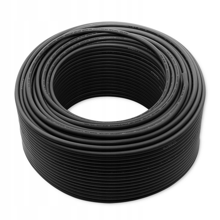 

Qoltec Kabel solarny fotowoltaiczny 6mm² 100m