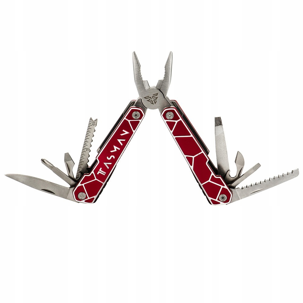 Multitool narzędzie wielofunkcyjne Tasman czrewony