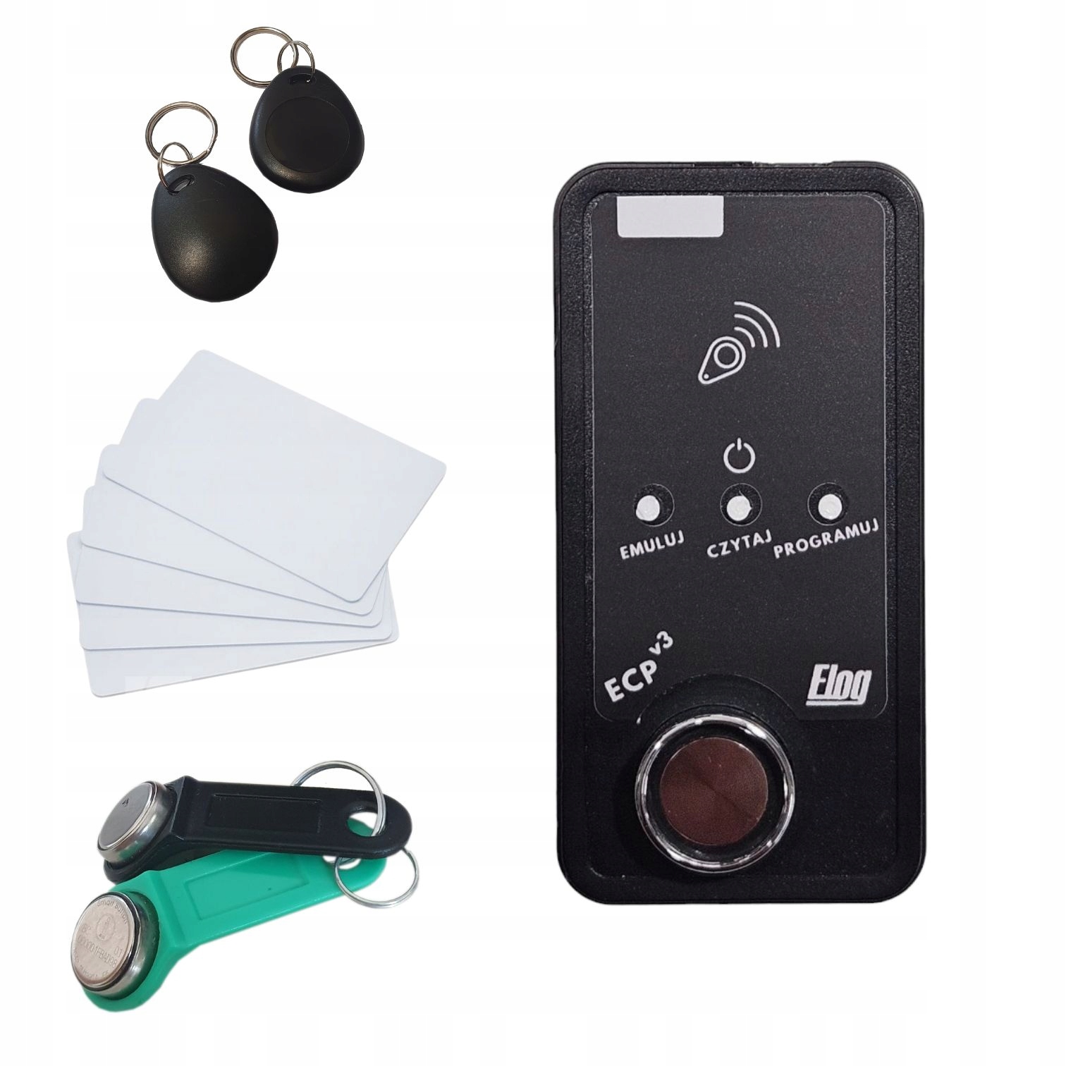 ECP V3 - Emulator Kopiarka Programator RFID 125 kHz, pastylka Dallas