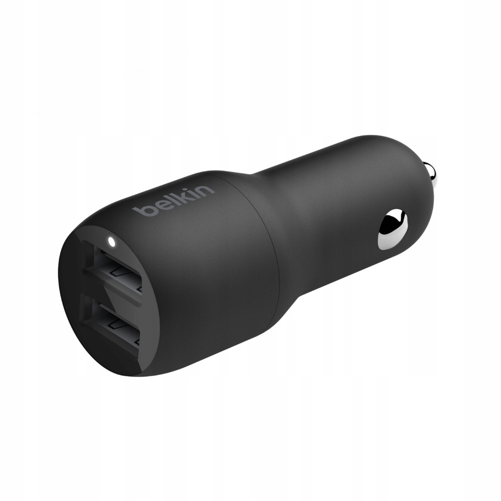 Belkin Dual Usb-a nabíječka do auta, 12W X2, Blk