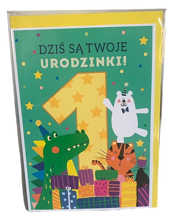 PAN DRAGON KARTKA URODZINOWA NA ROCZEK