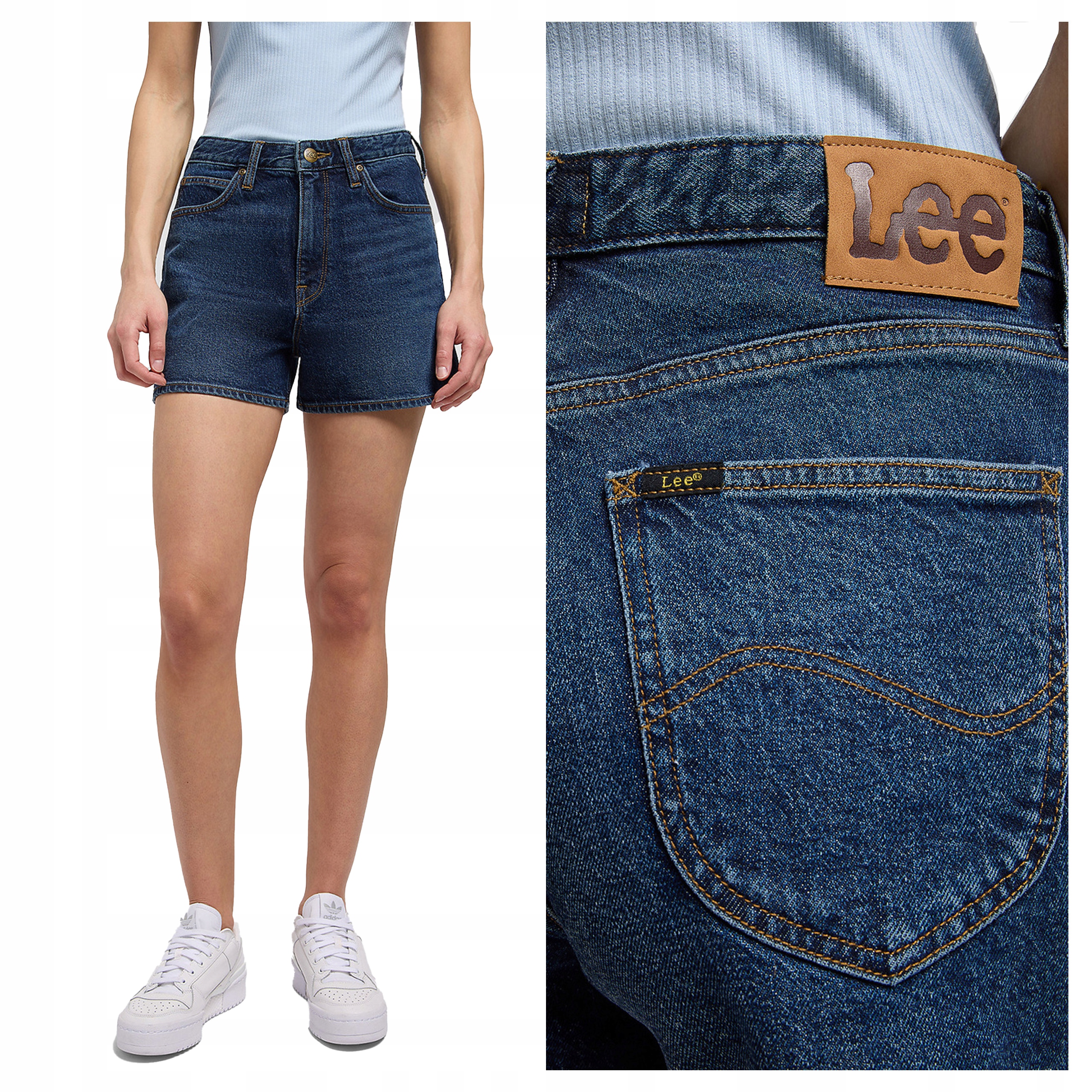 Lee Carol Short W27 Dámské džínové šortky