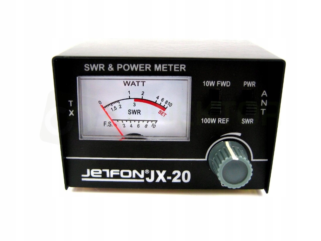 Jetfon JX-20 miernik do strojenia anten Cb reflektometr Polska Instrukcja