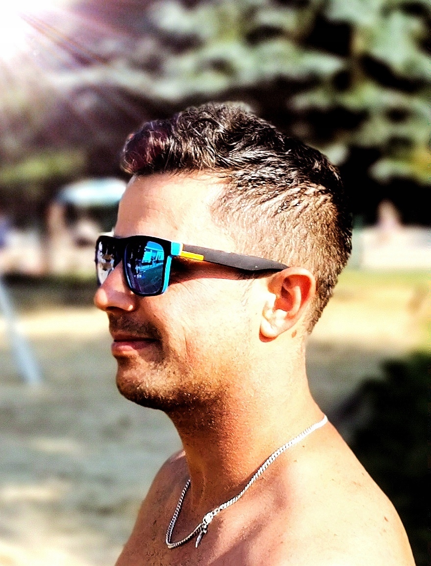 OKULARY PRZECIWSŁONECZNE MĘSKIE POLARYZACYJNE FILTR UV400 POLARYZACJA CE Wzór dominujący bez wzoru