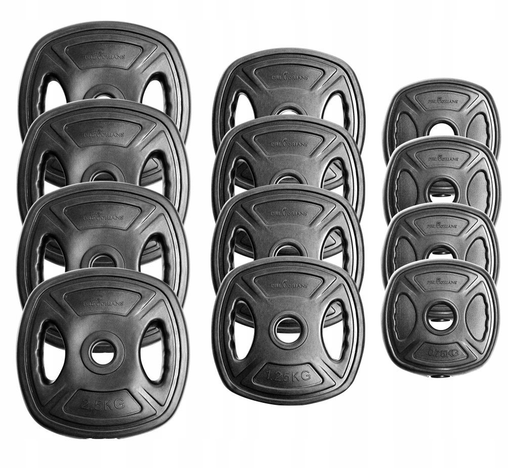 Zestaw V3 hantli 2x10kg hantle 12 talerzy 20kg — 4