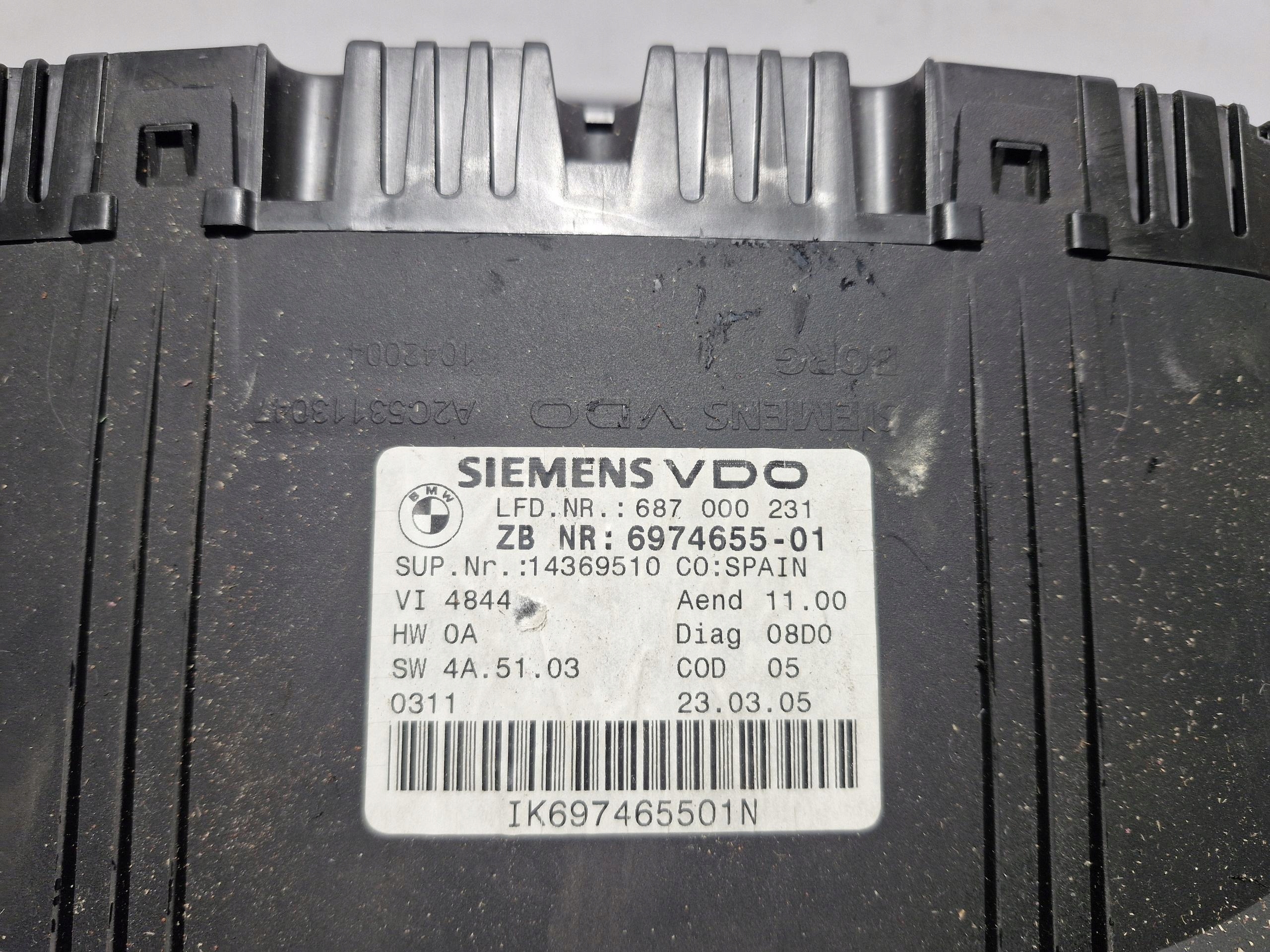 BMW E46 dials dials EUROPA original 6974655