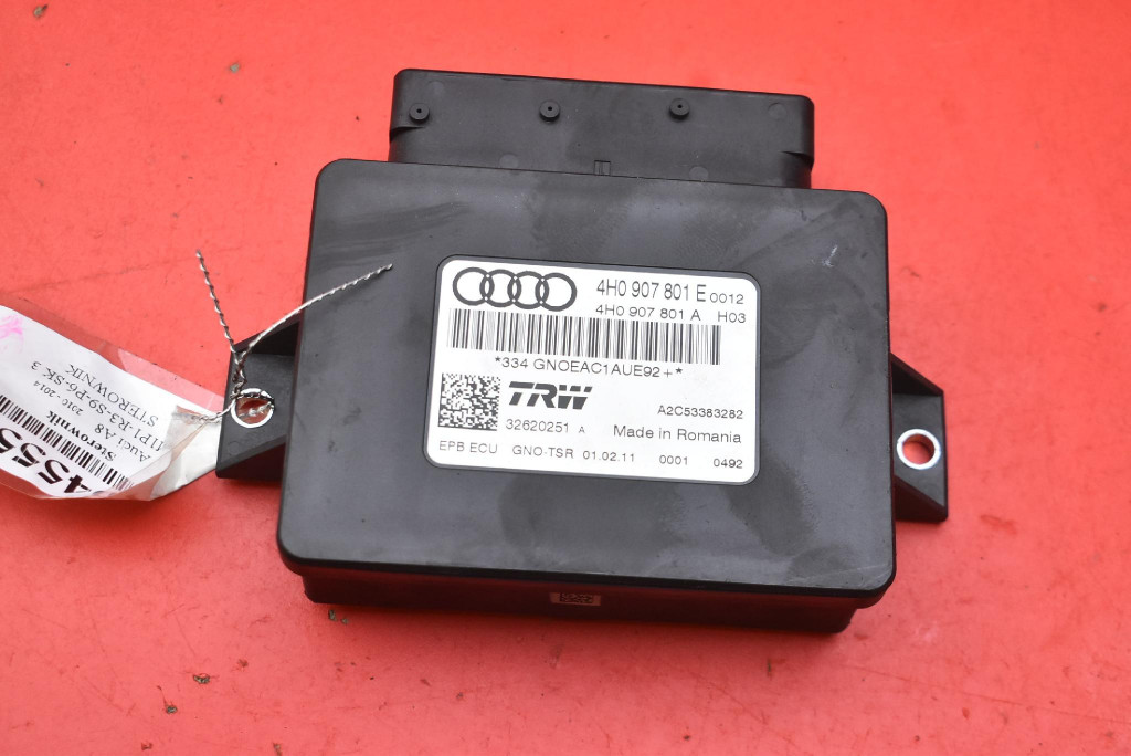 control unit module electric brake 4H0907801E AUDI A8 D4 10-14