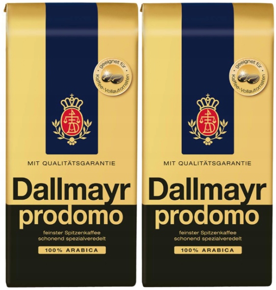 Dallmayr Prodomo kawa ziarnista Arabica 2x500 g