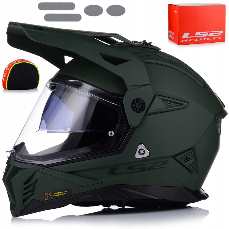 Motocyklová Prilba LS2 MX702 Pioneer Enduro Cross Štvorkolka Atv Sklo Blenda