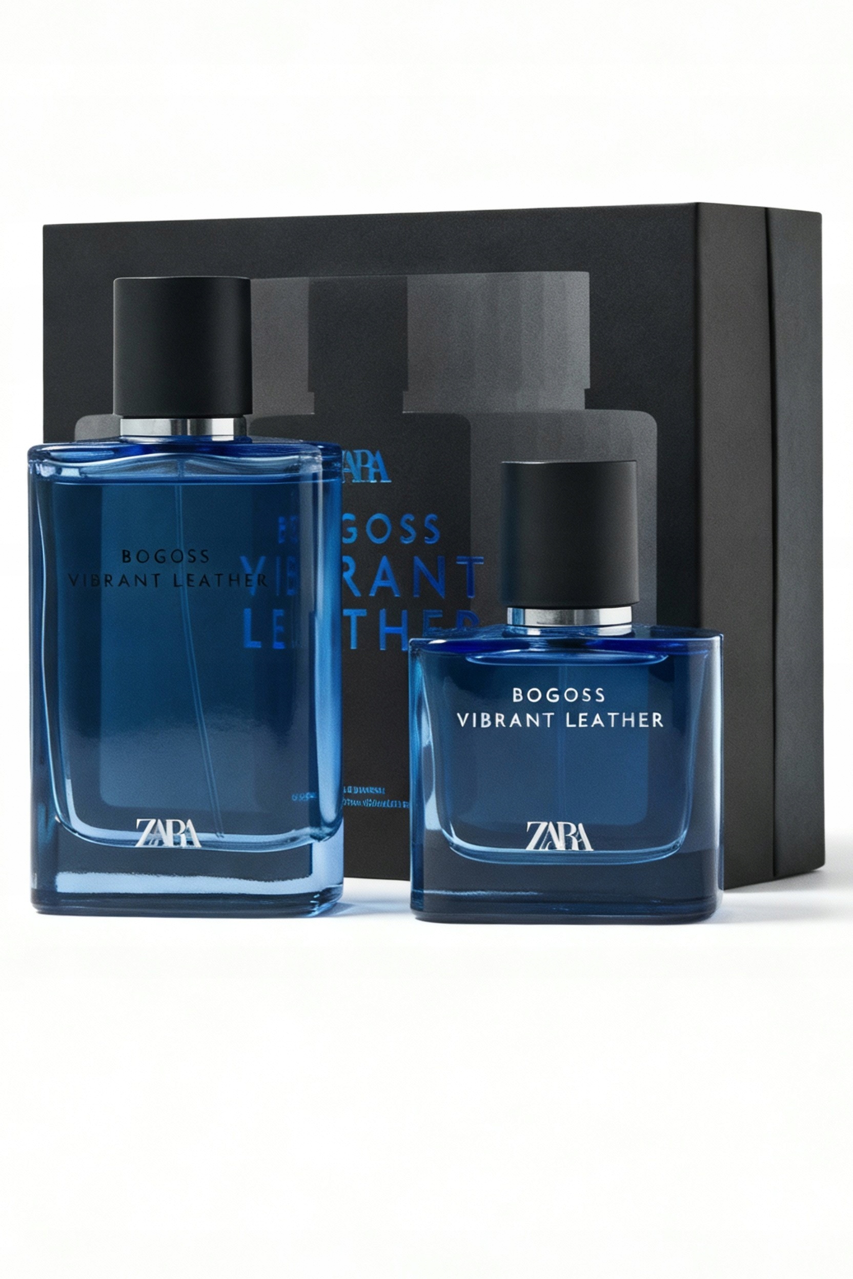 Zara Bogoss Vibrant Leather Edp 100 ML 60 ML Pánská Sada Parfém Zara