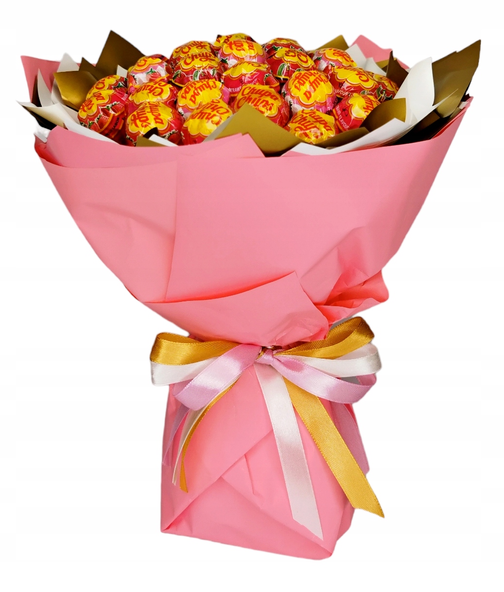 Levně Kytice lízátek Chupa Chups Sladký Dárek Velký