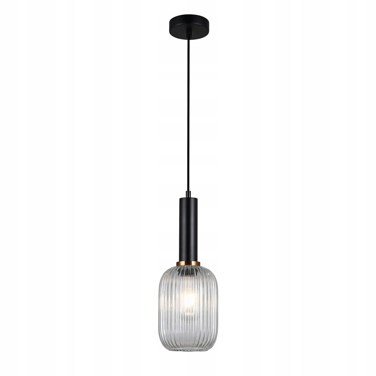 Italux Závesná lampa Antiola čierna, moderná, E27, 40W, stmievateľná