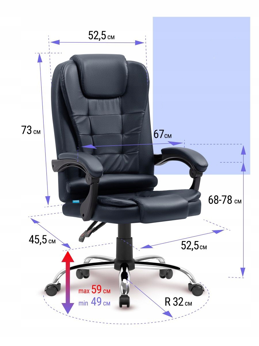 FOTEL DEFENDER ARES CZARNY GAMING — 12