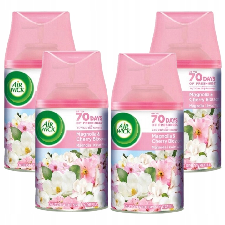 

Air Wick Freshmatic Magnolia Kwiat Wiśni 250ml x4