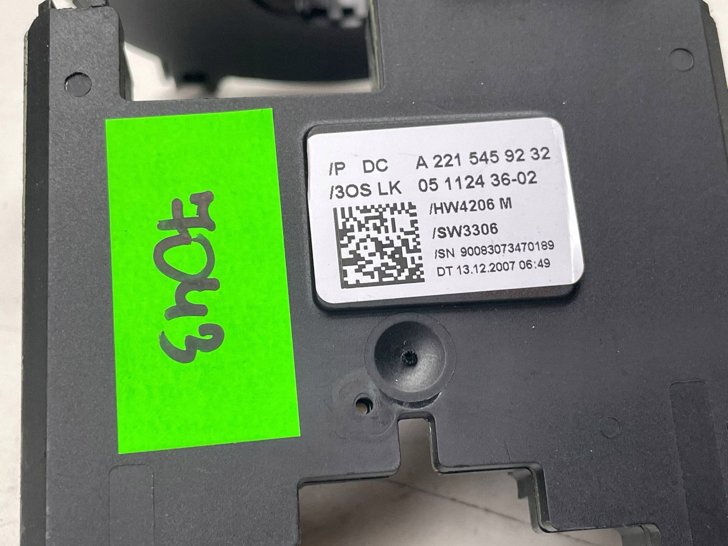 MERCEDES sensor KATA steering A2215459232 !J