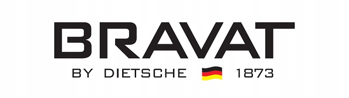 Bravat Odpływ liniowy prysznicowy Black Matt Line Drain 600