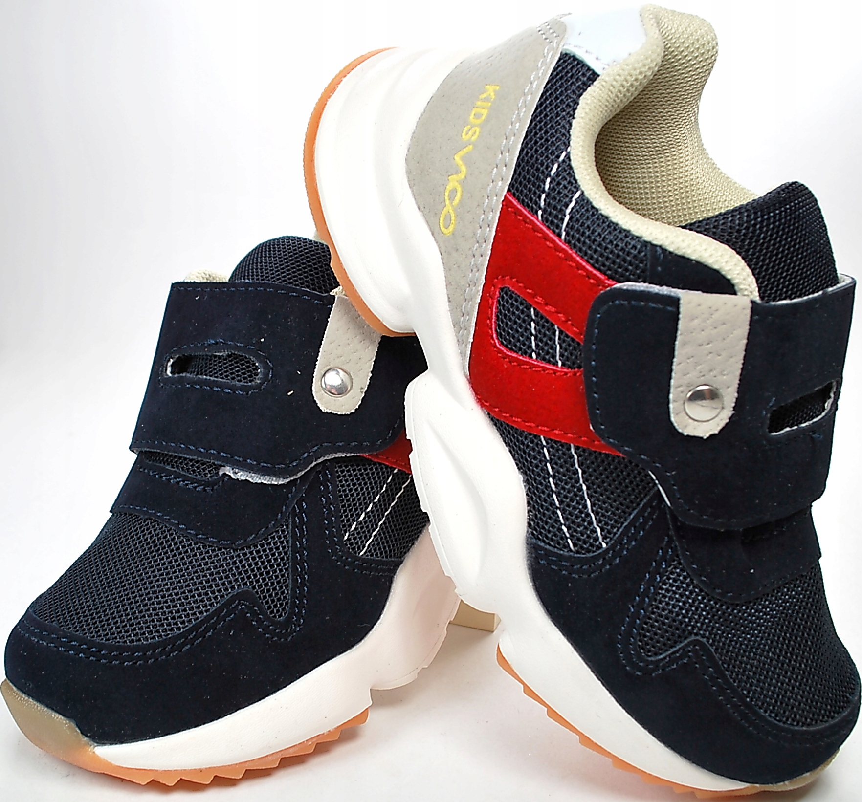 GRANATOWE LEKKIE PRZEWIEWNE ADIDASY na rzep r 34 Rozmiar 34