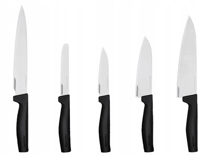 

Fiskars Hard Edge Komplet 5 Noży Luzem Lita Stal