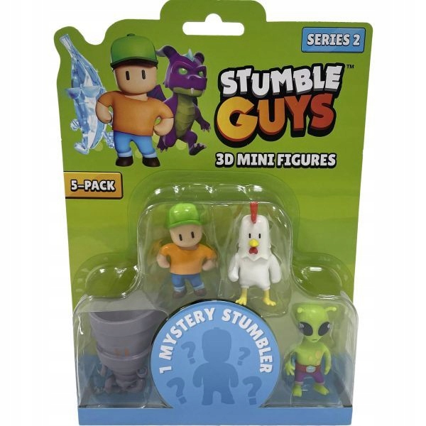 STUMBLE GUYS OPAKOWANIE WINDOWBOX Z 5 FIGUR.