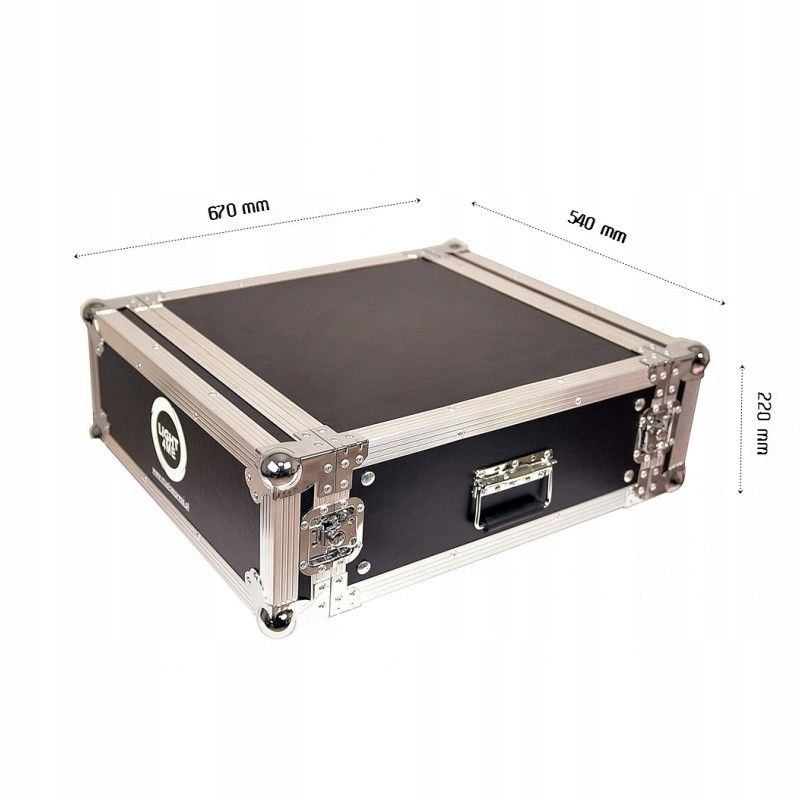 CASE4ME CASE WALIZKA RACK 4U DŁUGI na końcówki mocy sprzęt