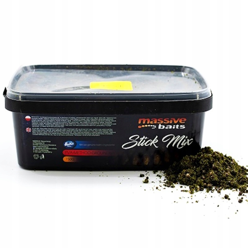Zanęta Karpiowa Massive Baits Stick Mix Organic Hemp Konopia 0.75kg
