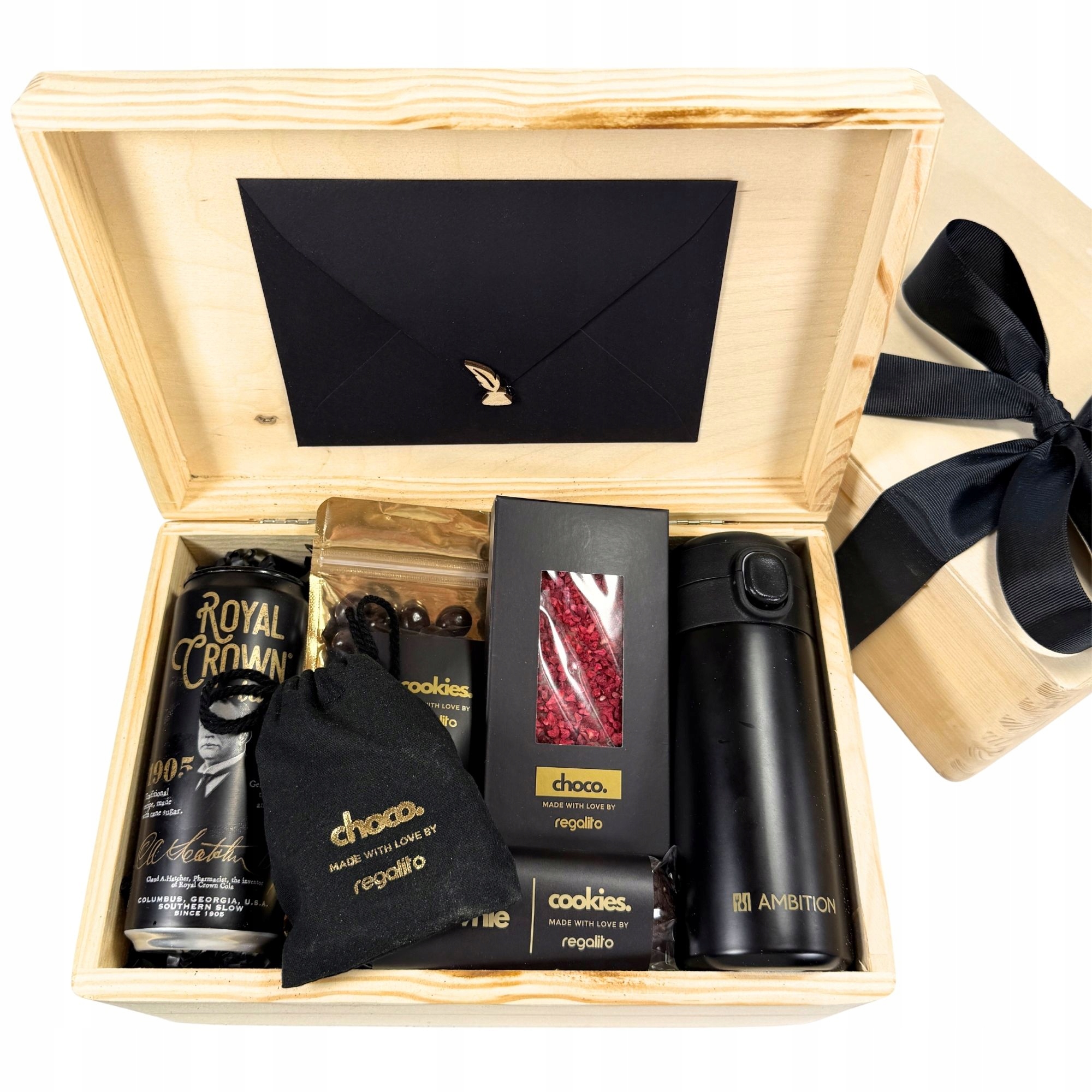 Box nr 687 Zestaw Kosz Prezentowy Upominek Personalizowany Pudełko