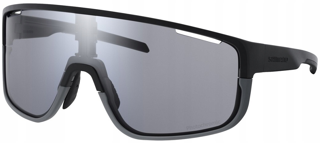 Cyklistické brýle Shimano PLSR3 Ph Matte Black Fotochromatické S0-S3