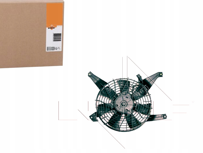 WENTYLATOR CHŁODNICY MITSUBISHI PAJERO 00-07 NRF