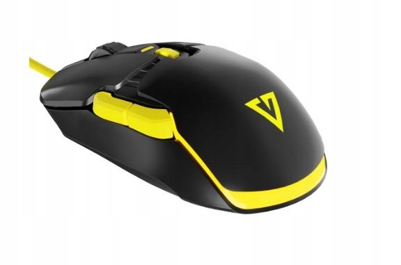 Modecom Mysz optyczna przewodowa Volcano Jager czarna