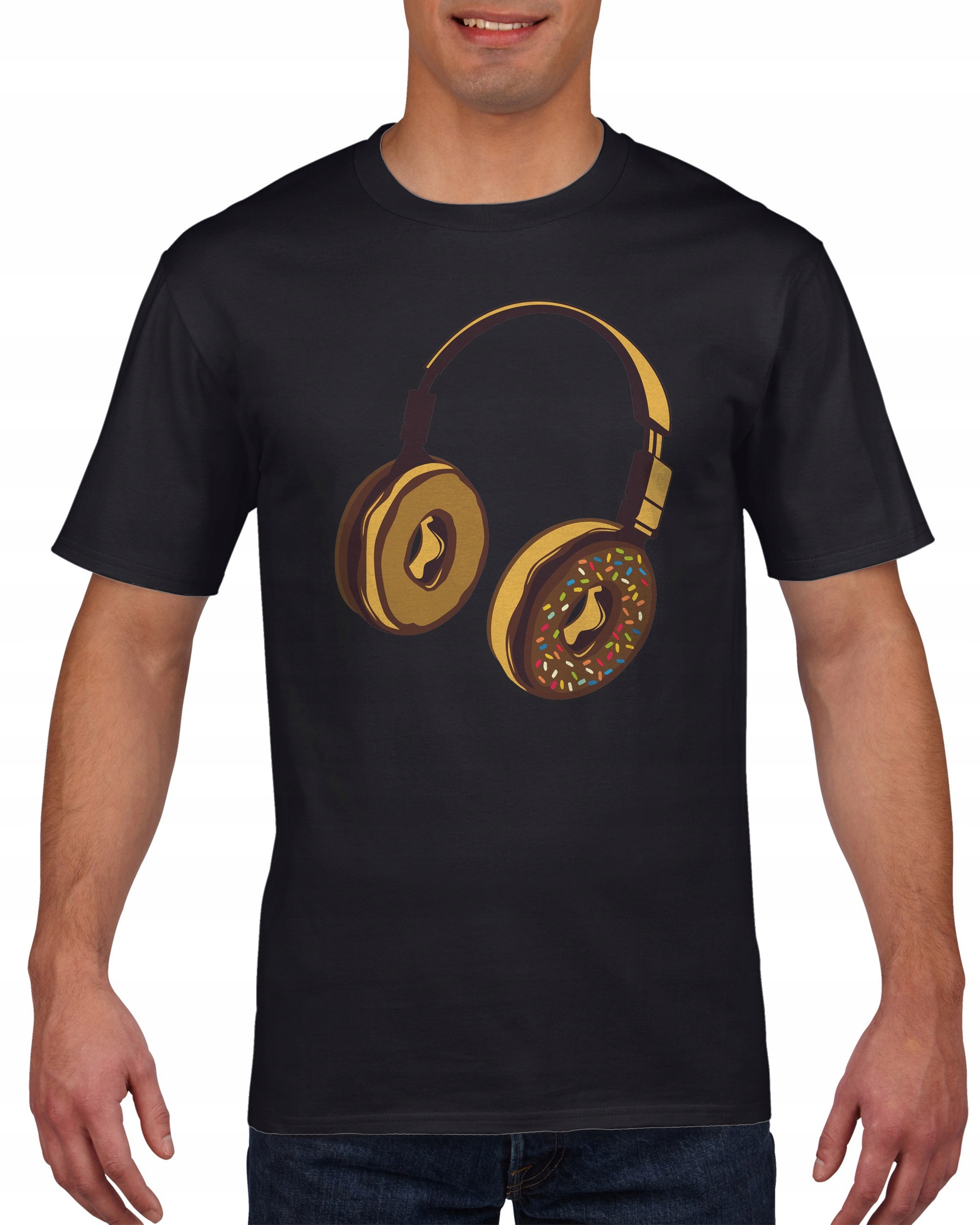 

Koszulka męska Sluchawki Paczek c M