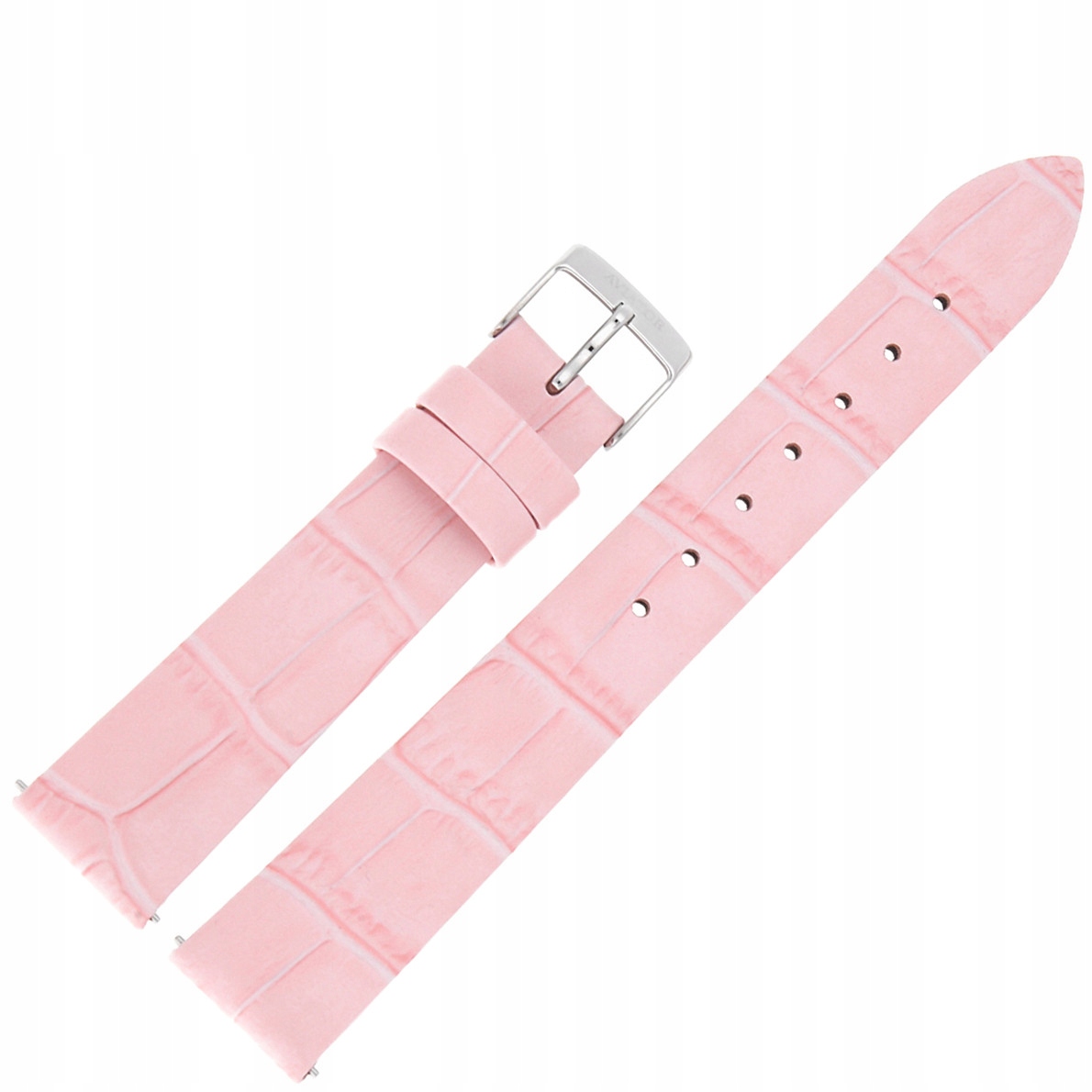 Pásek Ladies Moonflight Leather (V.1.33.0) 16 mm Růžová lesklá barva