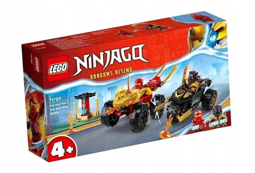 LEGO NINJAGO 71789 BITWA SAMOCHODOWO-MOTOCYKLOWA..