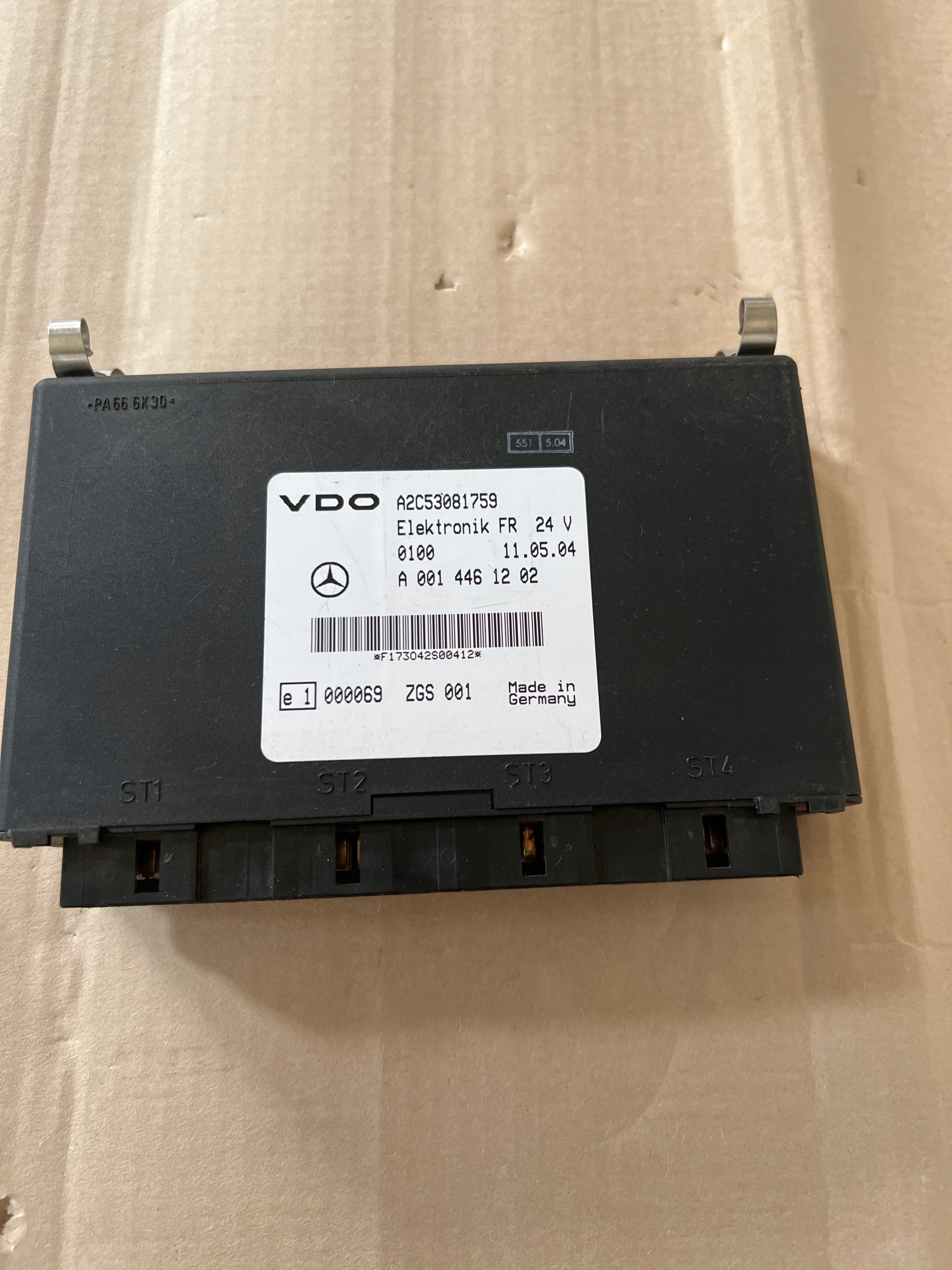 A0014461202 - Mercedes Actros MP4 комп'ютер драйвер Fr