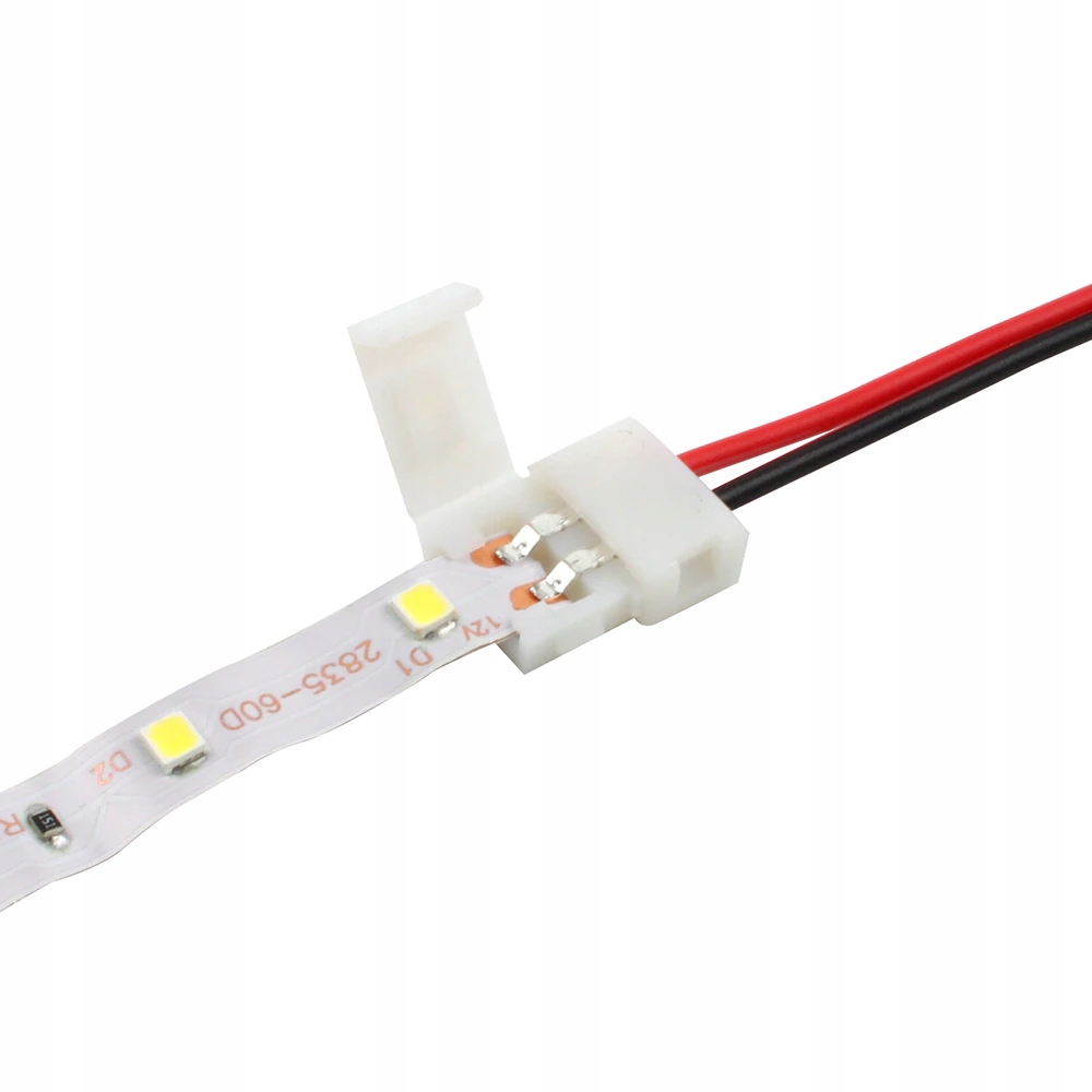 ZŁĄCZKA ŁĄCZNIK TAŚMA LED 2PIN 10mm EAN (GTIN) 763218230903