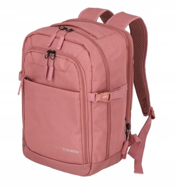 Plecak Pokładowy podróżny Travelite Kick Off różowy