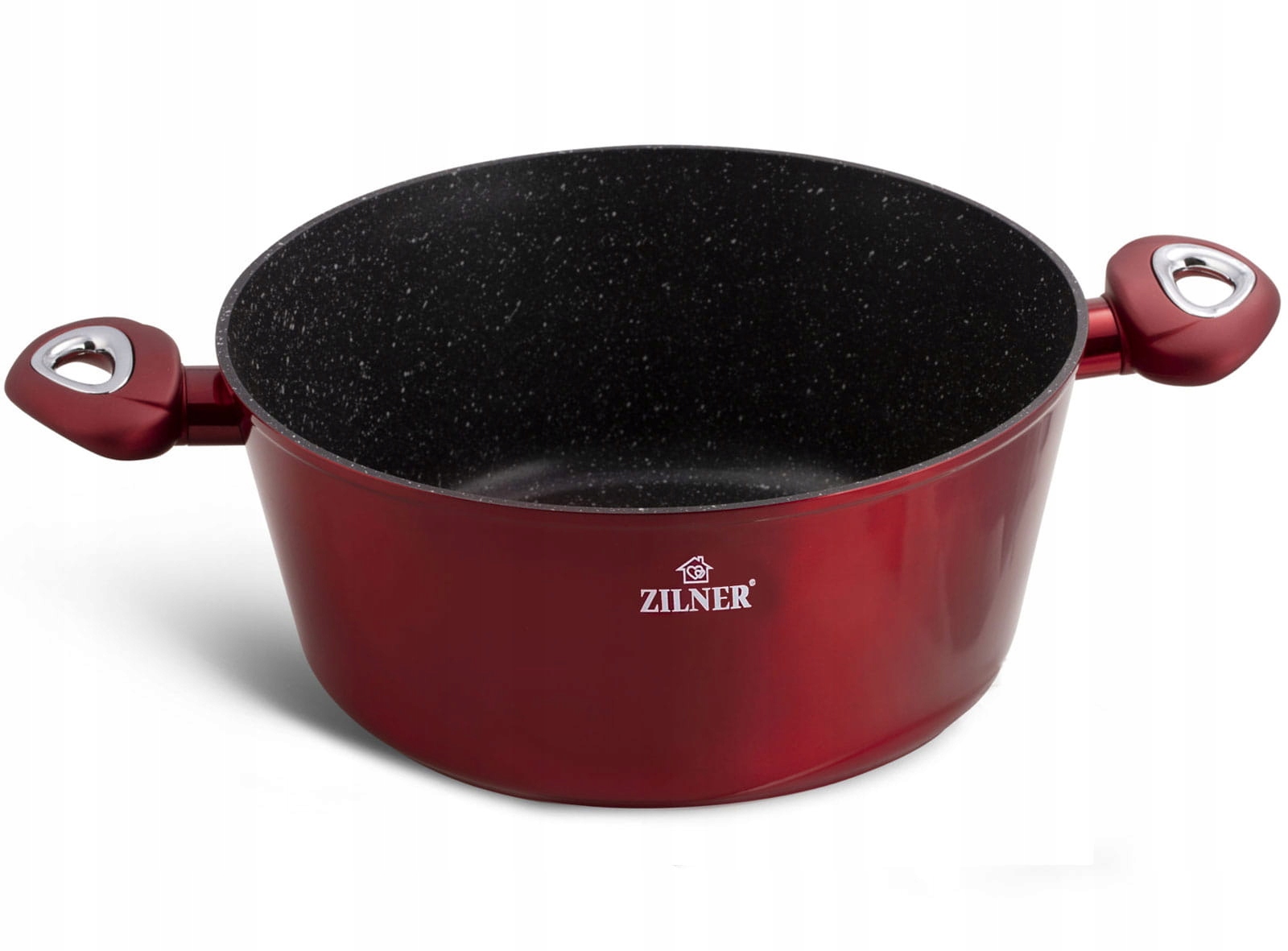 Zestaw garnków 8e garnki komplet indukcja kamienne Marka Zilner