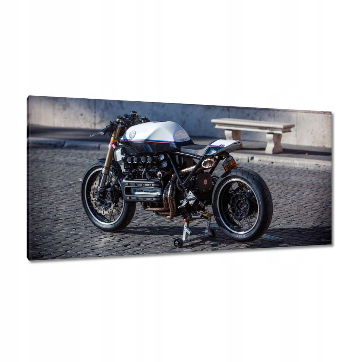 Obrazy 115x55 Klasický motocyklový motor