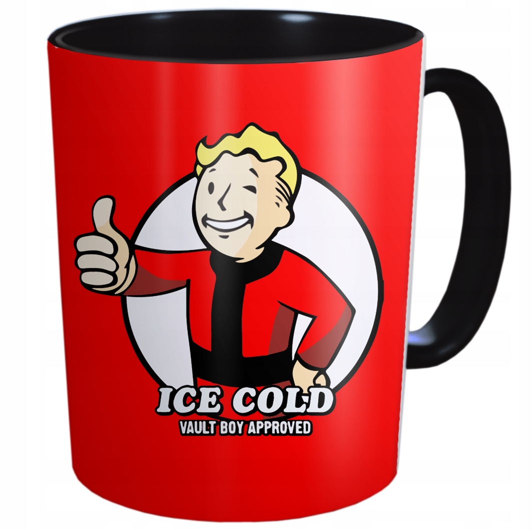 

Czarny Kubek Fallout Vault tec Nuka Cola