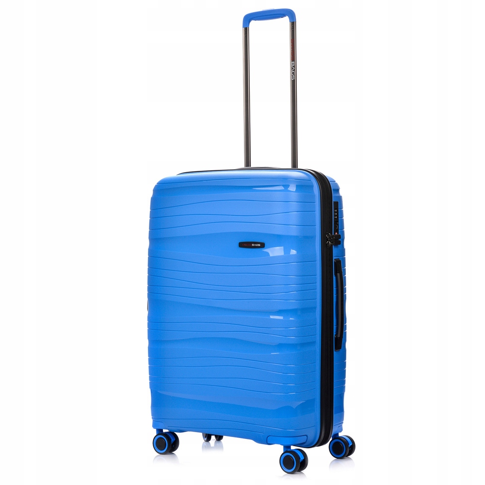 

Średnia Walizka na kółkach 67cm SwissBags Wave 72l